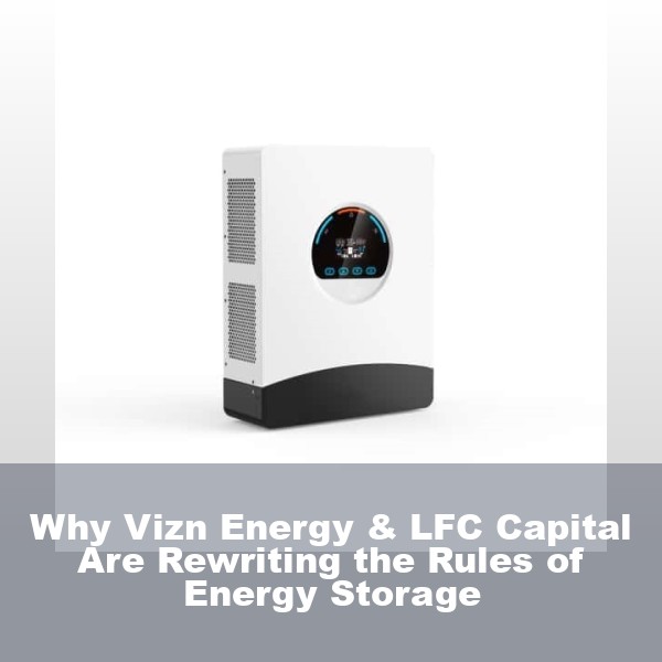 Why Vizn Energy & LFC Capital Are Rewriting the Rules of Energy Storage